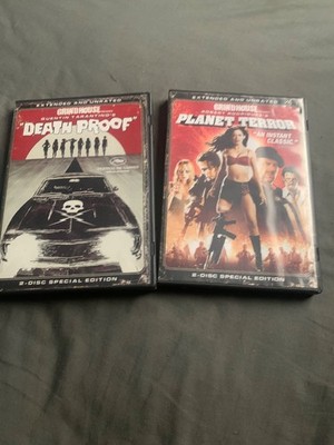 Planet Terror and Death Proof dvd 