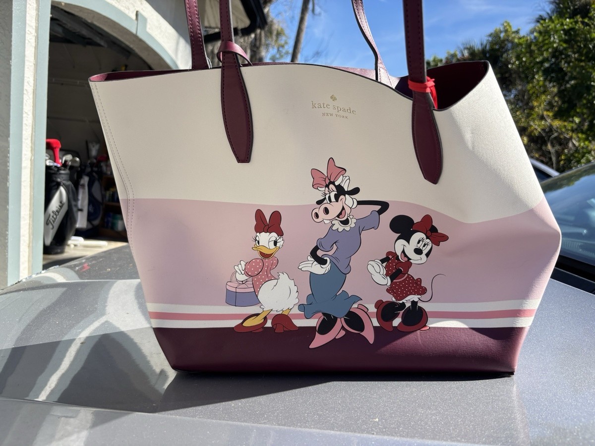 Kate Spade New York Disney Minnie Clarabelle Daisy Tote Bag