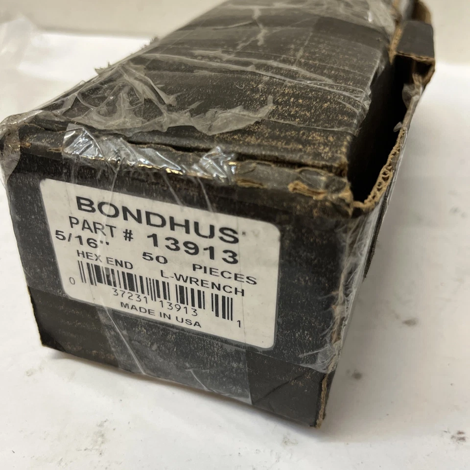 Bondhus 13913 ProGuard Long Arm Hex L-Wrenches, 5/16", 50 Pack - Image 2 of 2