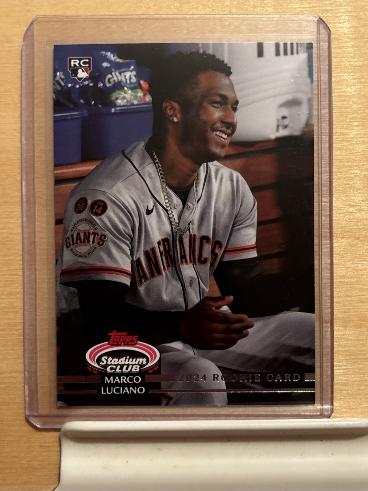 2024 Topps Stadium Club - Rookie 1992 Design Variation Marco Luciano #224 (RC)