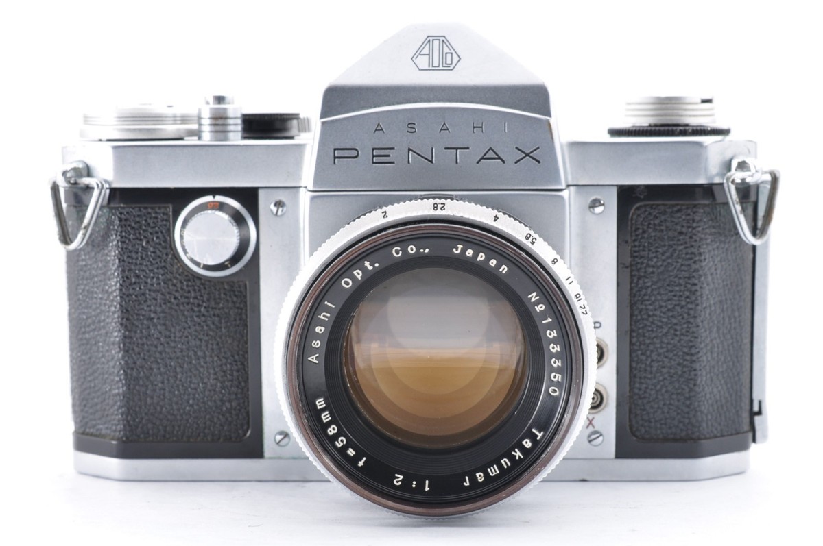 PENTAX AP シルバー + Takumar 58mm F2 ペンタックス フィルムカメラ