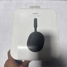 Sony - WH-1000XM5 Wireless Noise Cancelling Over-the-Ear Headphones - Black