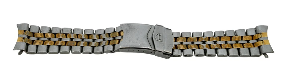 Tag Heuer Men's 19mm Two Tone Stainless Steel Watch Bracelet 1500 Series BB0611! - Image 2 of 4