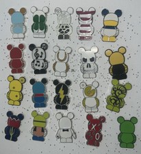 Disney Vinylmation~Pins Lot of 20 Mixed Designs Trading Starter Collection