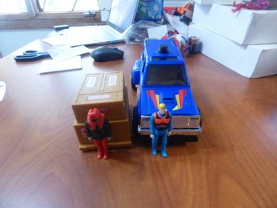 MASK Kenner Laser Command w/Trakker, Mayhem, 1 mask