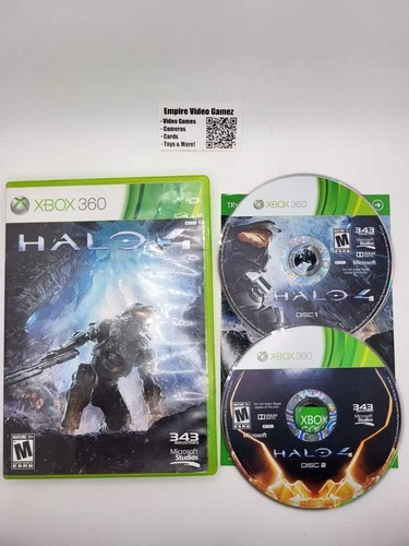 Halo 4 (Microsoft Xbox 360, 2012) - Complete - CIB - Tested, Working