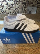 Adidas Women s Size 7.5 Samba LT Patent Leather Pack - White W