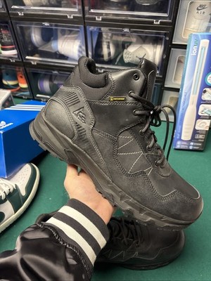 Size 14 Men's Shoes For Crews Piston Mid Soft Toe Waterproof Lace Up Work Boots