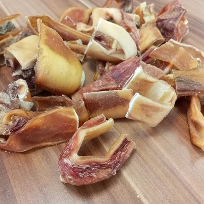 5 Kg RINDERKOPFHAUT ENDSTÜCKE Made in Germany SONDERPOSTEN GÜNSTIG kausnack24