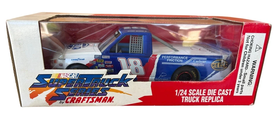 Johnny Benson Jr. #18 1995 Racing Champions Craftsman Super Truck Series 1:24 - Image 2 of 4