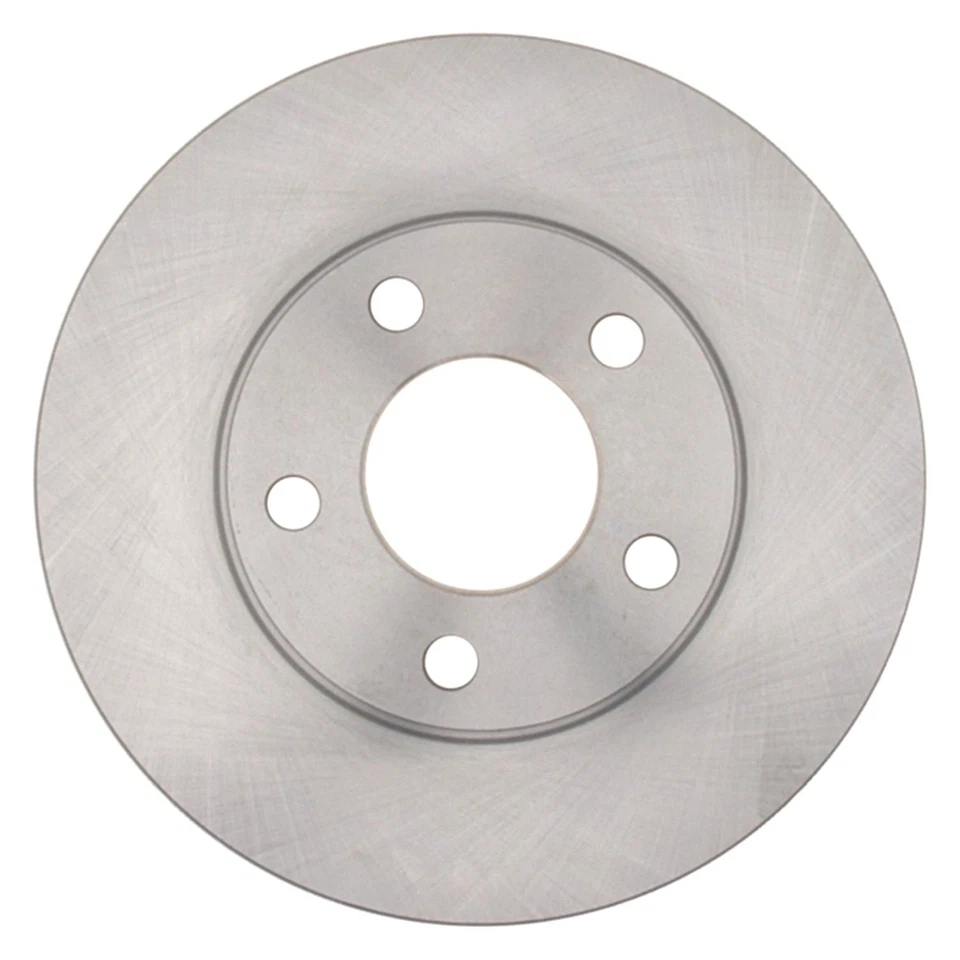 For Ford Mustang 1994-2004 ACDelco 18A649A Silver Vented Front Brake Rotor - Image 2 of 4
