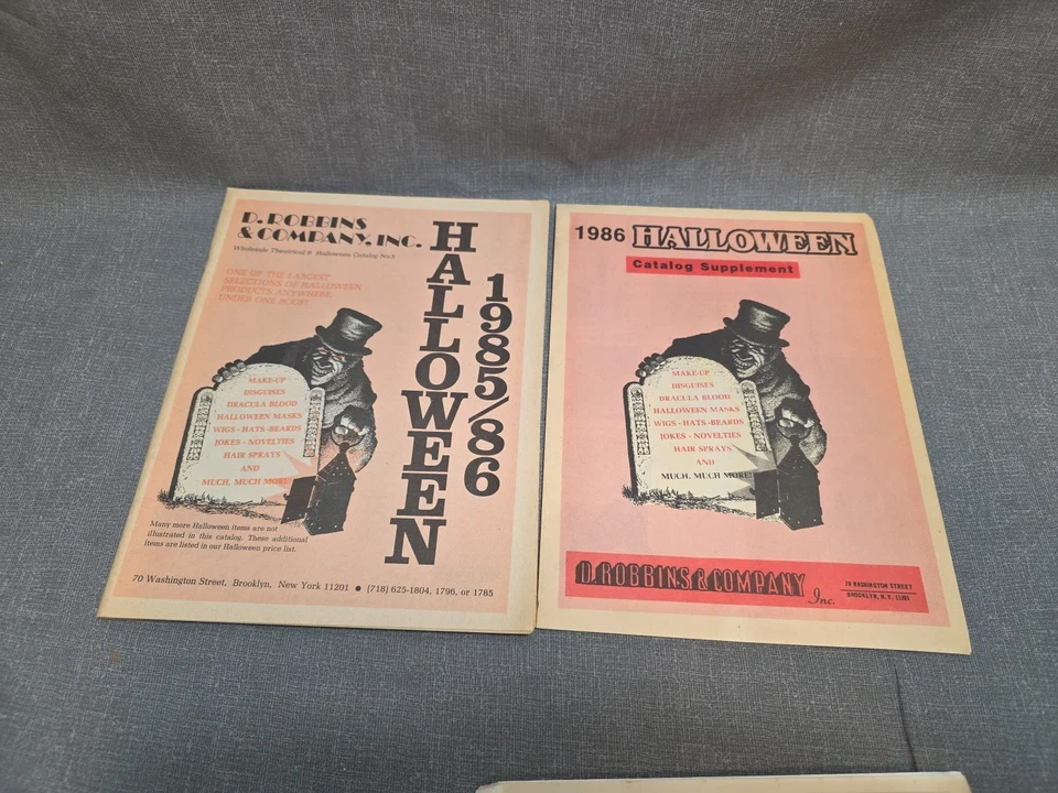 Catálogos de Halloween, magia y novedad años 80 máscaras, sondas, kits  Foto 2 de 4