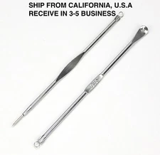 BLACKHEAD ACNE NEEDLE REMOVER PIMPLE  EXTRATOR 2 PCS