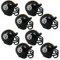 Pittsburgh Steelers 8 Party Pack Nfl Football Helmets Riddell Pittsburgh Steelers 8 Party Pack Nfl Football Helmets Riddell