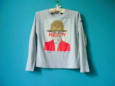 T-shirt garçon LTC Le Temps des Cerises LTC gris manches longues TBE - Photo 1/4