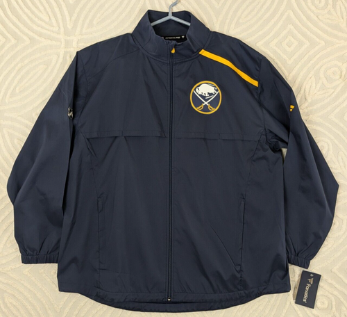 Mens Fanatics Authentic Pro NHL Buffalo Sabres Rinkside Full Zip Jacket Size XL