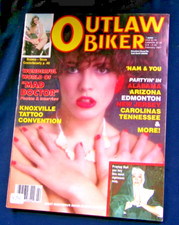 Rare February 1987 OUTLAW BIKER Magazine Complete Tattoos/Motorcycles Vol.3, 1