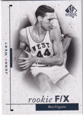 2011-12 Upper Deck SP Authentic Basketball No. 77 Jerry West Rookie