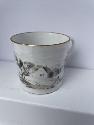 Georgische FLEDERMAUS GEDRUCKTE KAFFEEDOSE C. 1800. - 1820