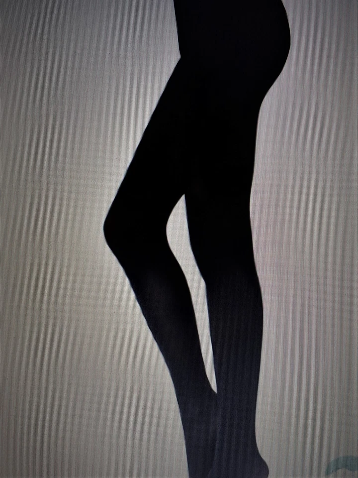 Damen Strumpfhose speziell für Große Größen, blickdicht, Microfaser 80DEN - Bild 4 von 4