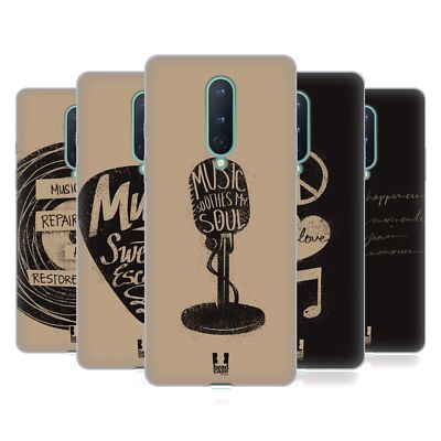 HEAD CASE DESIGNS KRAFT DER MUSIK SOFT GEL HANDYHÜLLE FÜR GOOGLE ONEPLUS HANDYS