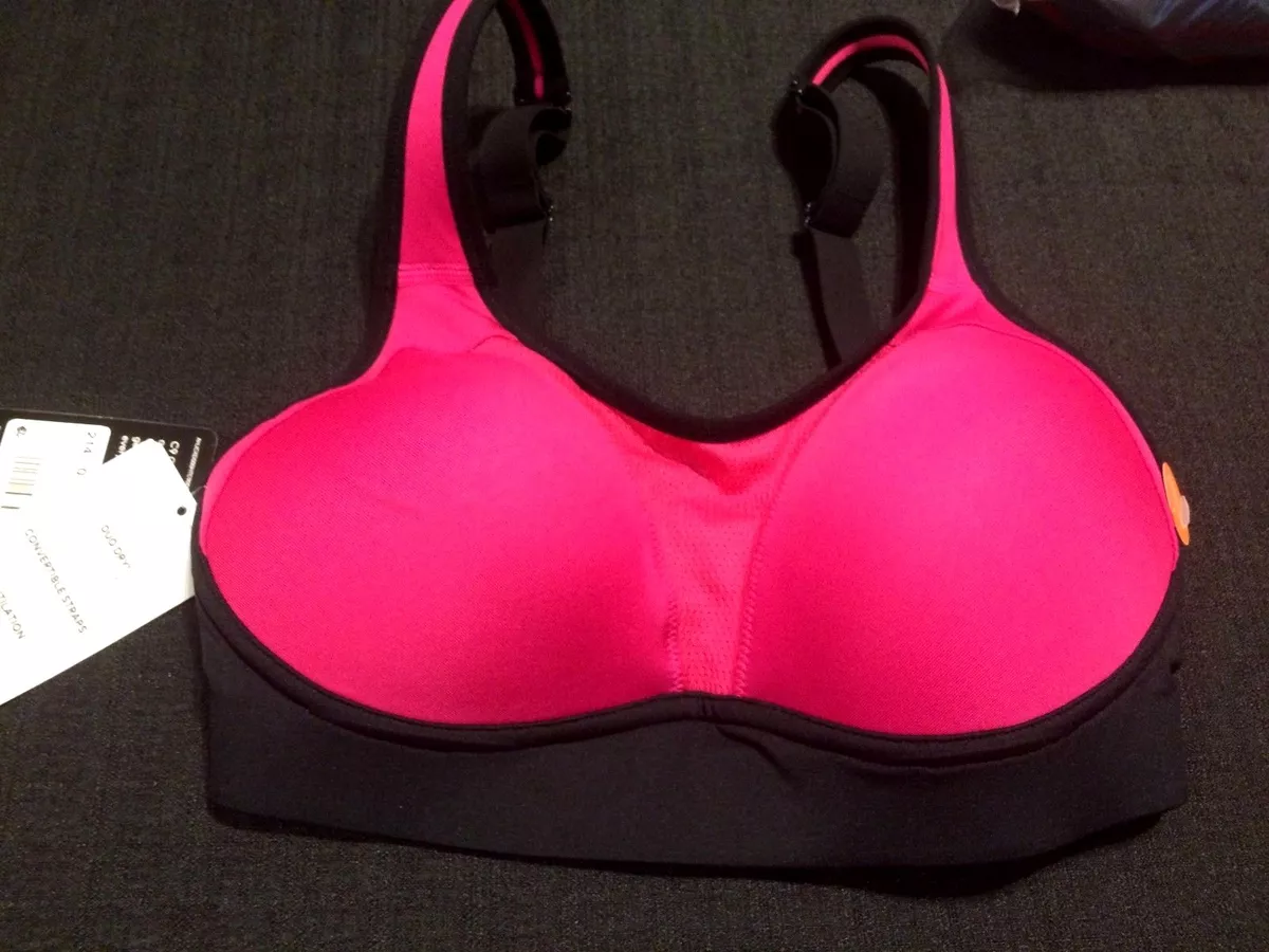 a13 NEW Champion Power Shape MAX Support Sports Bra Size 32C PINK