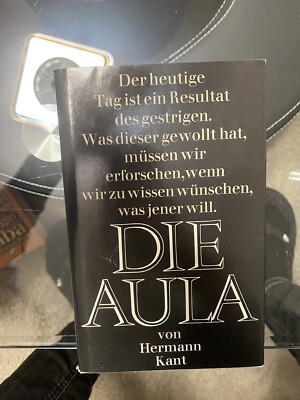 Die Aula von Hermann Kant - Roman - Retten & Loening - 1978