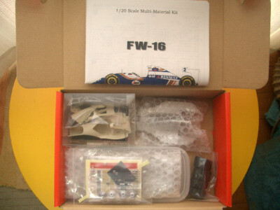 1/20 RARE MFH Model Factory Hiro Highly Detailed F1 Kit Williams