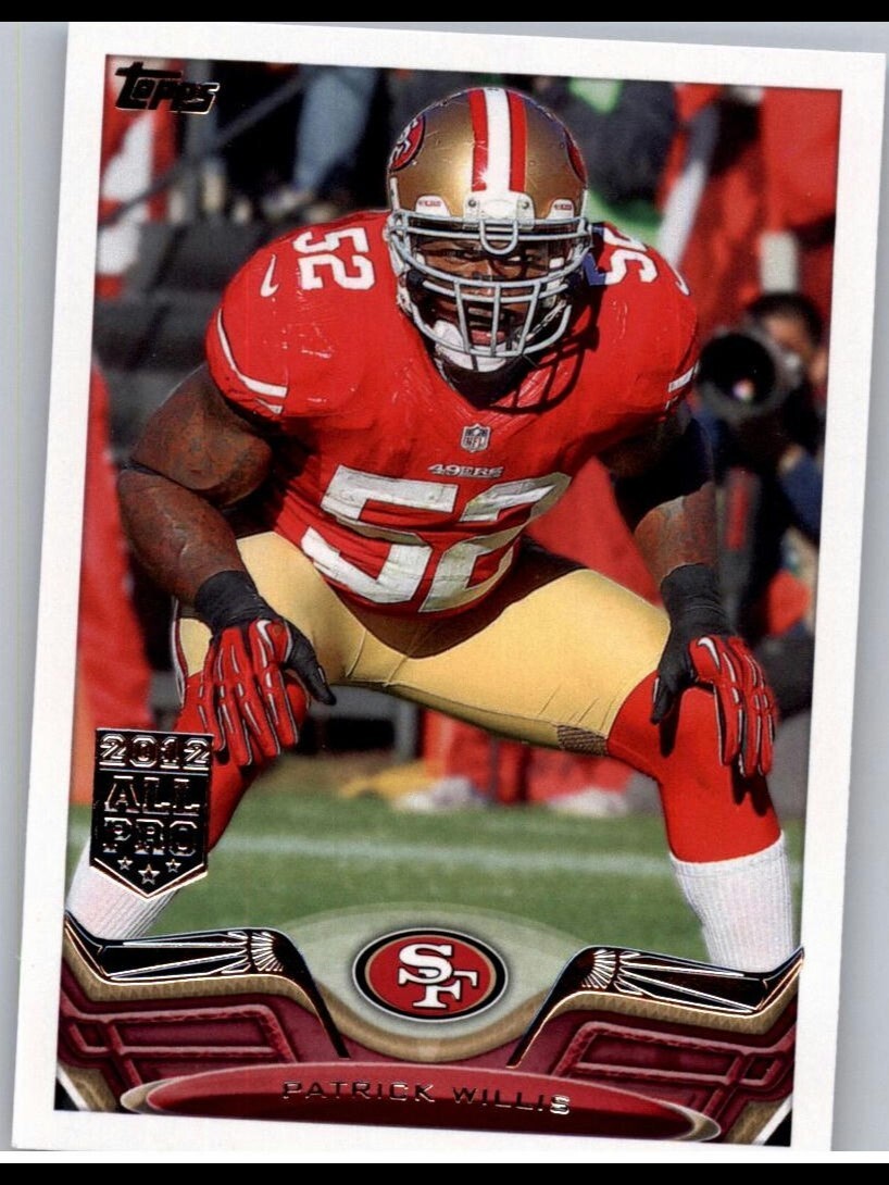 2013 Topps #380 Patrick Willis Pink #/399