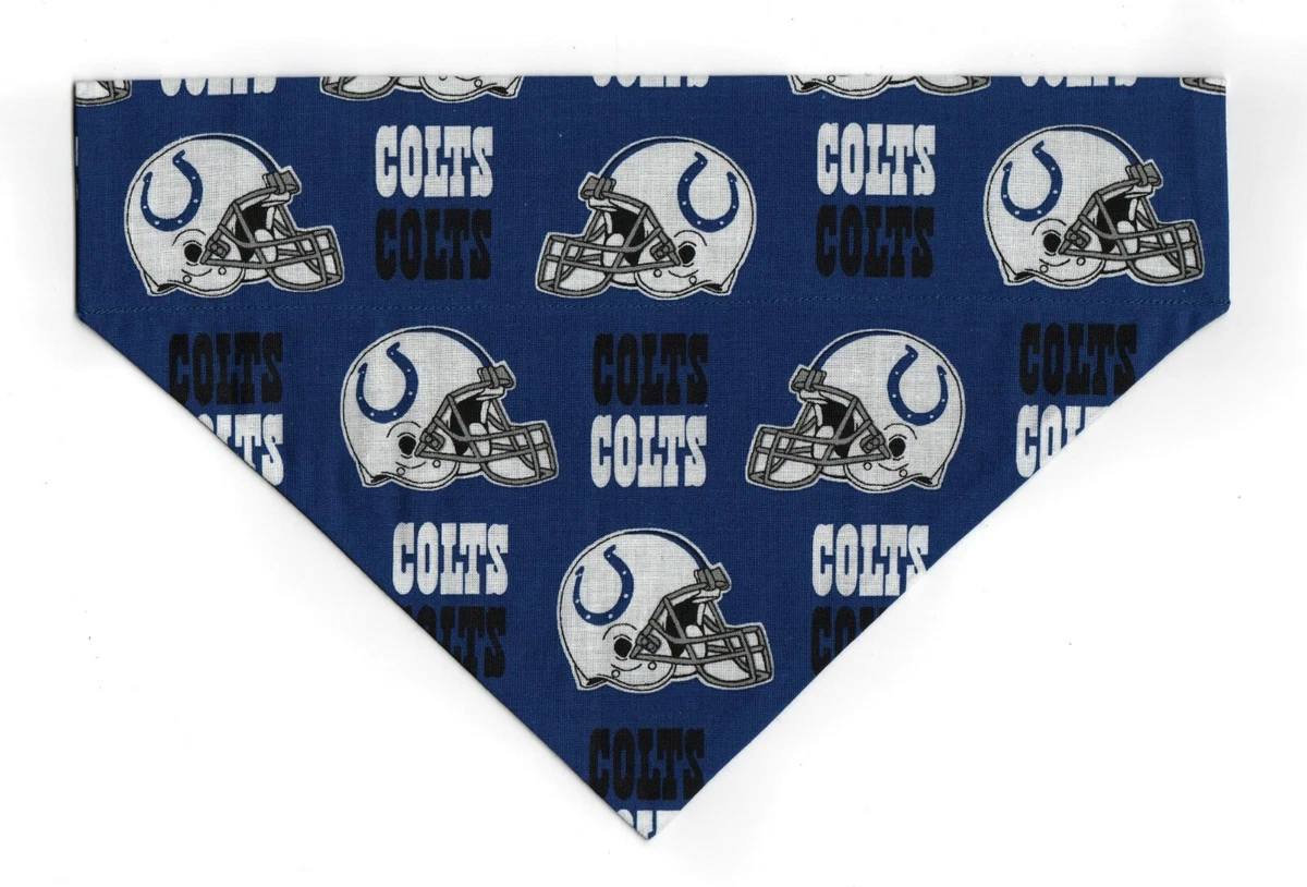INDIANAPOLIS COLTS NFL Football Pet Dog or CAT Bandana Scarf Made in USA