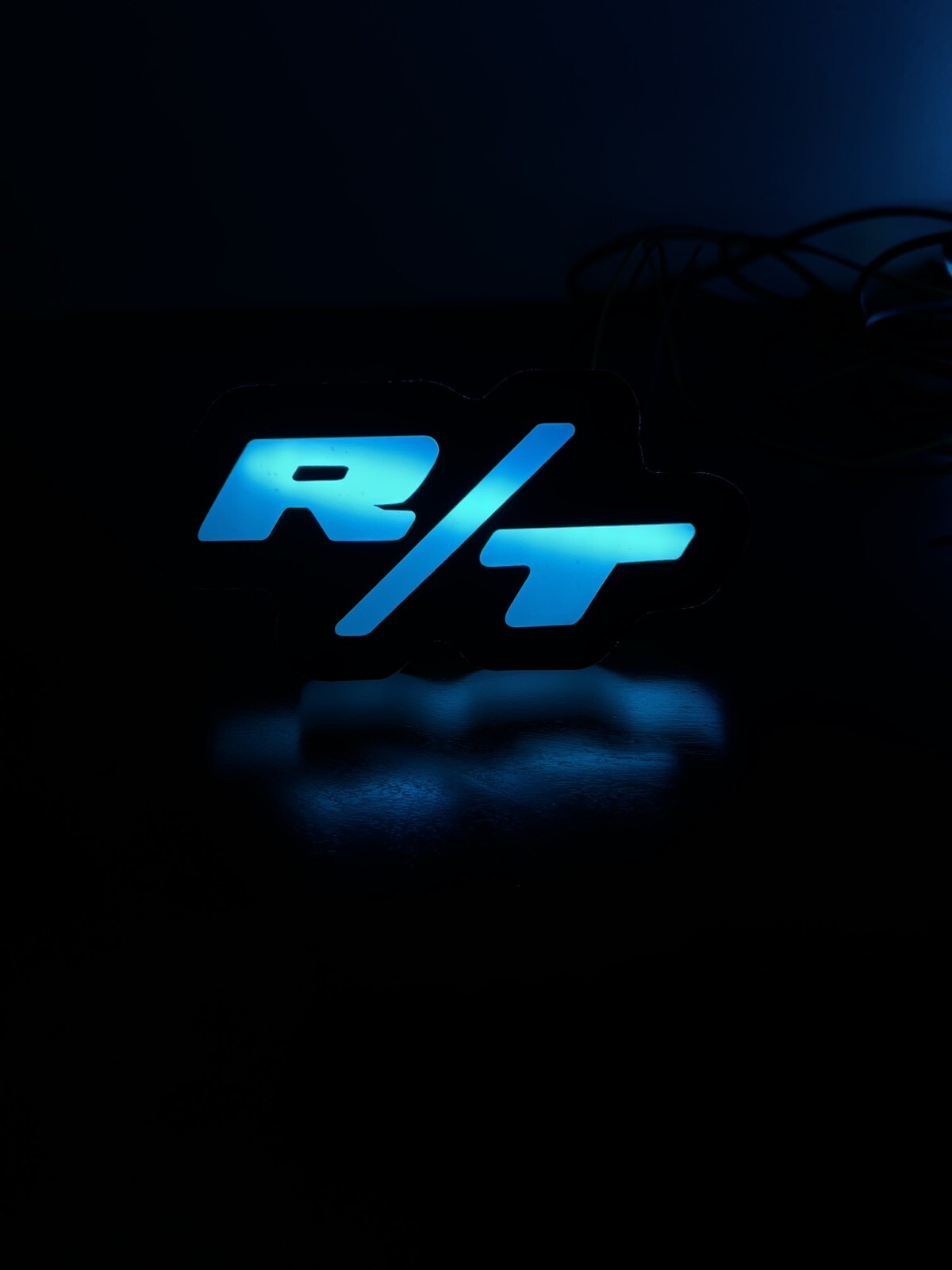 RT Light Up Front Grille Badge/Emblem LED RGBw Bluetooth Controlled