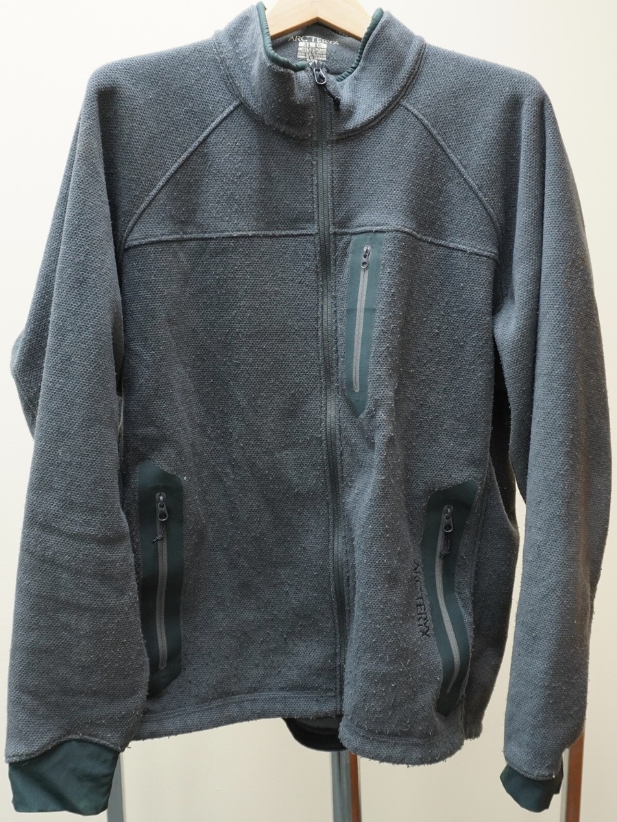 Arc'teryx Polartec Jacket Mens CA#34438 Size XL Gray Jacket Arc'teryx Polartec Jacket Mens CA#34438 Size XL Gray Jacket