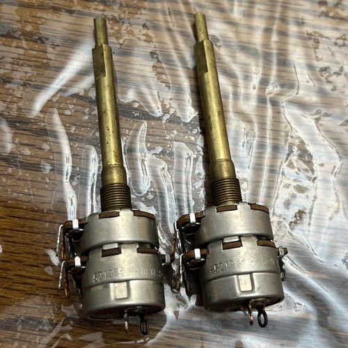 CTS- Dual Potentiometer with Switch On/Off 100k, 1 Meg (NOS) | eBay