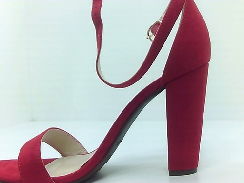 Bamboo Womens OEMO Heels \u0026 Pumps, Red 