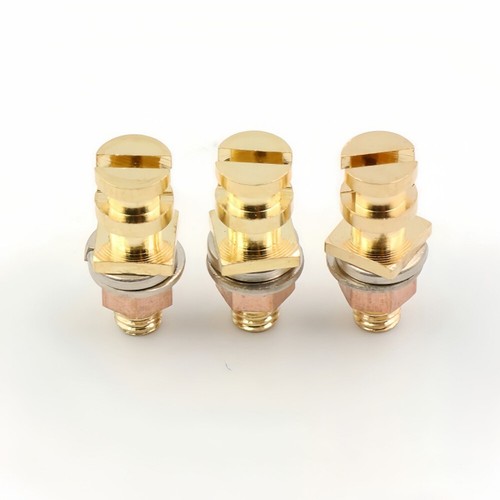 20x Torretta Tag Strip Terminale Lug Board Placcato Oro per Amplificatore valvolare vintage F - Foto 9 di 11