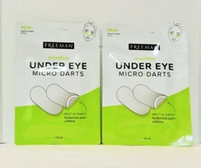 FREEMAN UNDER EYE MICRO-DARTS Depuffing 1 PAIR in each pack  (2Packs) RaRE
