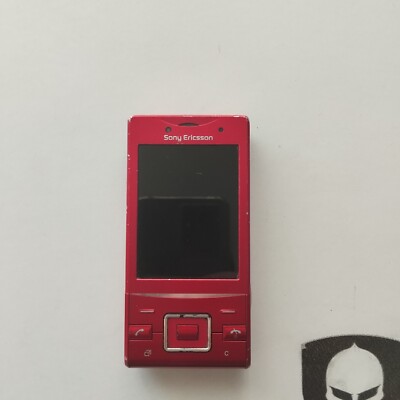 Sony Ericsson J20i Very Rare RED - For Parts or Repair