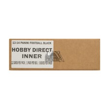 2013 Panini Black Football Hobby 5-Box Case