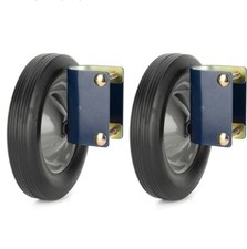 8 Inch Gate Wheel Gate Caster Kit With 15/8" Thru 2" Gate Frames Heavy Duty Gate