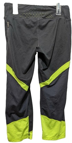 Champion Duo Dry Damen Größe Small athletisch Capri grau grün ohne Kordelzug - Bild 2 von 4