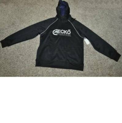 Mens Hoodie Ecko Function Black Long Sleeve Pullover Sweatshirt-size M