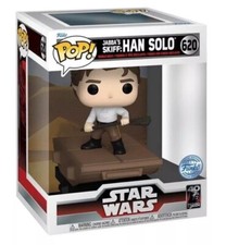 Funko POP! Figura de lujo: Star Wars Jabba's Skiff - Han Solo