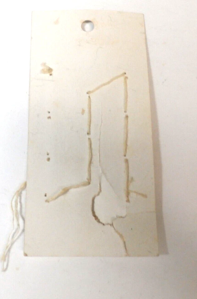 Vintage Lot of 7  Golden Rule Buttons on Original Card - Size 1/4in - Mint - Image 3 of 4