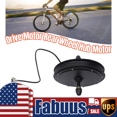 Ebike Motor Mid Drive Motor Rear Wheel Hub Motor Electric Bike Engine 36V USA