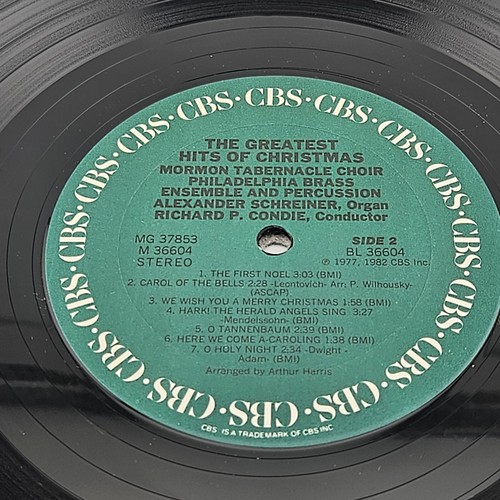 The Mormon Tabernacle Choir - Greatest Hits Of Christmas Vinyl X2Lp - EX - Bild 17 von 24