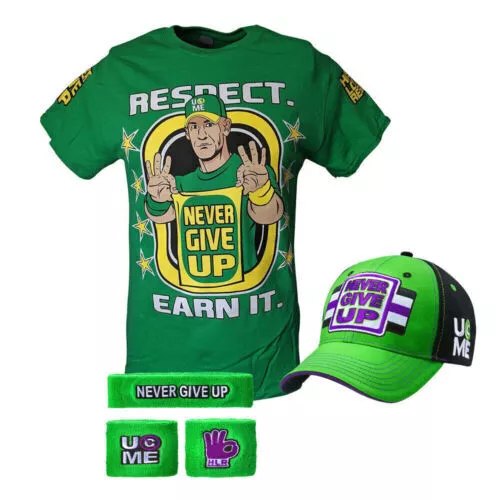 Hat T-shirt Wristbands for John Cena Costume gift jogger mens children boys * - Picture 15 of 30