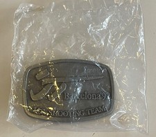 NOS U.S. Shooting Team 1992 Barcelona Olympic Belt Buckle 3-1/4 2-1/4"