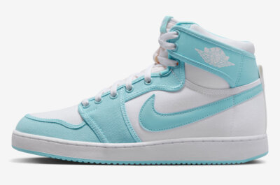 シューズ(男性用) Nike Air Jordan 1 wmns Nike WMNS Air Jordan 1 Mid White Oxidized Green BQ6472-133