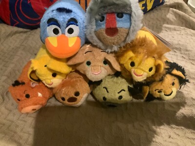 Disney AUTH Lion King Tsum Tsum 3.5” mini 9 pcs Plush set Mufasa