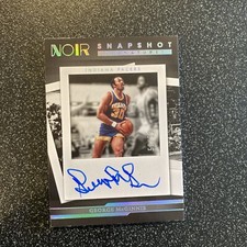 2022-23 Noir George Mcginnis Snapshot Autograph Auto #56/99